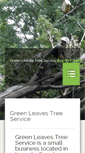 Mobile Screenshot of greenleavestreeservice.com